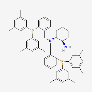 (1R,2R)-N1,N1-Bis(2-(bis(3,5-dimethylphenyl)phosphino)benzyl)cyclohexane-1,2-diamine