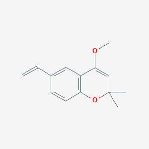 6-Ethenyl-4-methoxy-2,2-dimethyl-2H-1-benzopyran