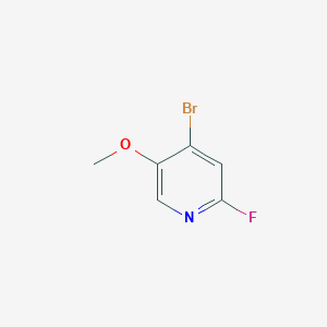 B1443772 4-Bromo-2-fluoro-5-methoxypyridine CAS No. 1227564-33-1