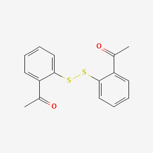 1,1'-[Disulfanediyldi(2,1-phenylene)]di(ethan-1-one)