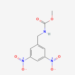 Methyl [(3,5-dinitrophenyl)methyl]carbamate