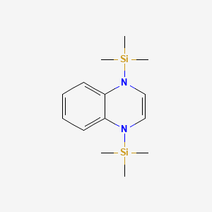 Quinoxaline, 1,4-dihydro-1,4-bis(trimethylsilyl)-