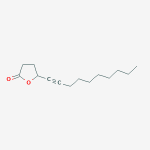 5-(Dec-1-YN-1-YL)oxolan-2-one