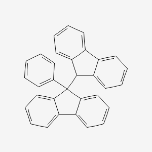 B14438253 9-Phenyl-9H,9'H-9,9'-bifluorene CAS No. 76756-37-1