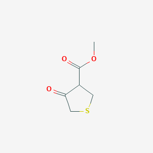 molecular formula C6H8O3S B144383 4-氧代四氢噻吩-3-甲酸甲酯 CAS No. 2689-68-1