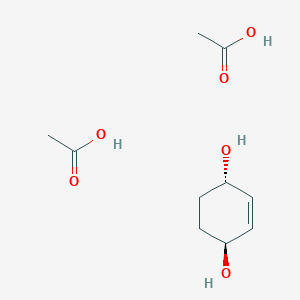 Acetic acid--(1S,4S)-cyclohex-2-ene-1,4-diol (2/1)