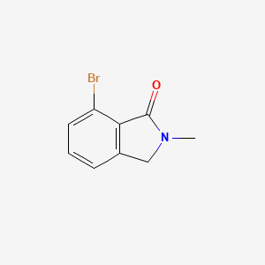 molecular formula C9H8BrNO B1443853 7-Bromo-2-methylisoindolin-1-one CAS No. 1330763-93-3