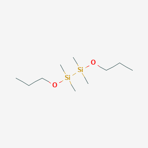 1,1,2,2-Tetramethyl-1,2-dipropoxydisilane