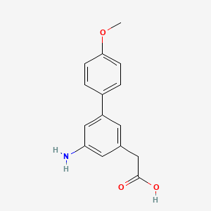 3-Biphenylacetic acid, 5-amino-4'-methoxy-