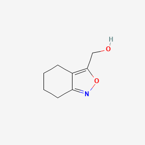molecular formula C8H11NO2 B1443866 (4,5,6,7-Tetrahydrobenzo[C]isoxazol-3-YL)methanol CAS No. 1363210-25-6