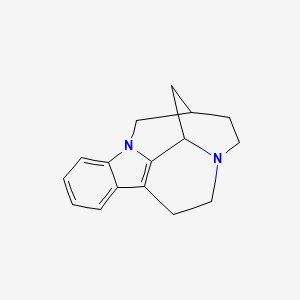 1,3,4,6,7,12b-Hexahydro-2H-2,12-methanoindolo[2,3-a]quinolizine