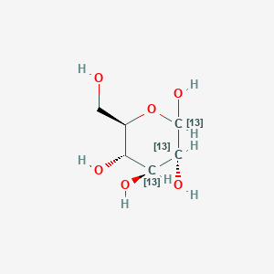 molecular formula C6H12O6 B1443872 D-[1,2,3-13C3]Glucose CAS No. 478529-32-7