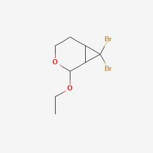 7,7-Dibromo-2-ethoxy-3-oxabicyclo[4.1.0]heptane