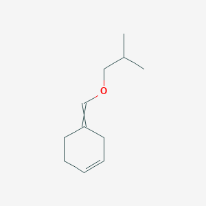 4-[(2-Methylpropoxy)methylidene]cyclohex-1-ene