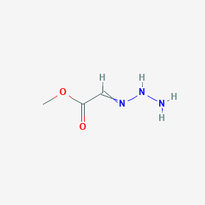 Methyl (triazan-1-ylidene)acetate