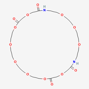 1,4,7,10,13,16,19,25,28,31-Decaoxa-22,34-diazacyclohexatriacontane-3,17,21,35-tetrone