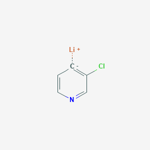 molecular formula C5H3ClLiN B14438794 lithium;3-chloro-4H-pyridin-4-ide CAS No. 77332-73-1