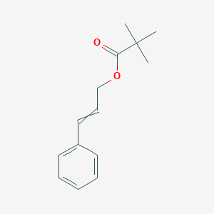 3-Phenylprop-2-en-1-yl 2,2-dimethylpropanoate