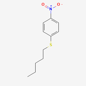 1-Nitro-4-(pentylsulfanyl)benzene