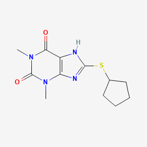 8-Cyclopentylthiotheophylline