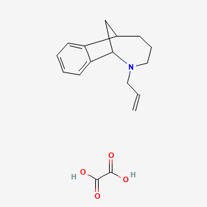 2-Allyl-1,2,3,4,5,6-hexahydro-1,6-methano-2-benzazocine oxalate