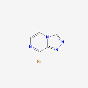 molecular formula C5H3BrN4 B1443917 8-溴-[1,2,4]三唑并[4,3-a]哒嗪 CAS No. 1341878-31-6