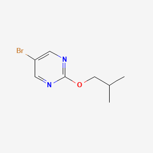 molecular formula C8H11BrN2O B1443920 5-溴-2-异丁氧基嘧啶 CAS No. 1289041-19-5