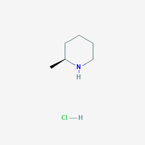 molecular formula C6H14ClN B1443951 (S)-2-Methylpiperidine hydrochloride CAS No. 205526-61-0