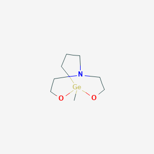 1-Methyl-2,8-dioxa-5-aza-1-germabicyclo[3.3.3]undecane