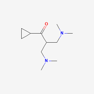 1-Propanone, 1-cyclopropyl-3-(dimethylamino)-2-[(dimethylamino)methyl]-