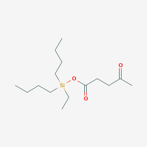 Dibutyl(ethyl)silyl 4-oxopentanoate