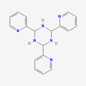 s-Triazine, hexahydro-2,4,6-tris(2-pyridyl)-