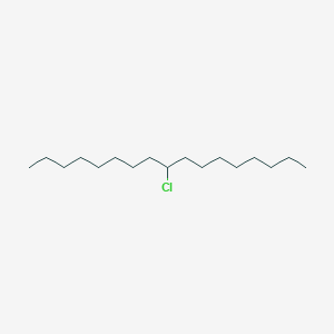 molecular formula C17H35Cl B14439575 9-Chloroheptadecane CAS No. 77900-43-7