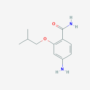 B1443968 4-Amino-2-isobutoxybenzamide CAS No. 99981-76-7