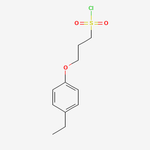 B1443998 3-(4-Ethylphenoxy)propane-1-sulfonyl chloride CAS No. 1018271-60-7