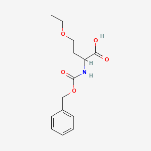 2-{[(Benzyloxy)carbonyl]amino}-4-ethoxybutanoic acid