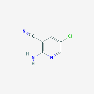 molecular formula C6H4ClN3 B1444010 2-Amino-5-chloronicotinonitrile CAS No. 869557-28-8