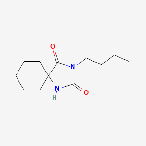 3-Butyl-1,3-diazaspiro[4.5]decane-2,4-dione