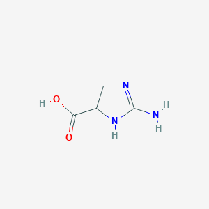 2-Amino-4,5-dihydro-1H-imidazole-5-carboxylic acid