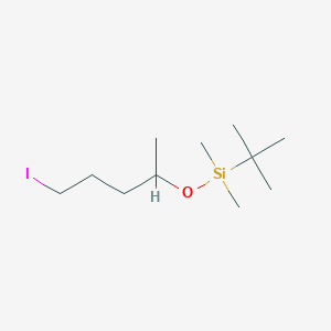 Silane, (1,1-dimethylethyl)(4-iodo-1-methylbutoxy)dimethyl-