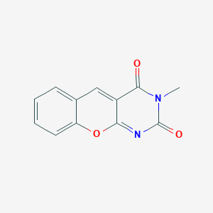 3-Methyl-2H-[1]benzopyrano[2,3-d]pyrimidine-2,4(3H)-dione