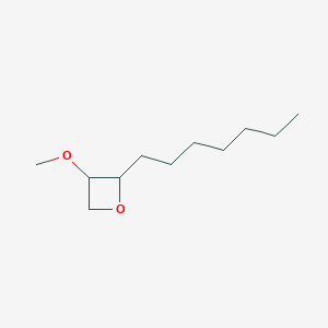 2-Heptyl-3-methoxyoxetane