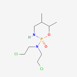 Tetrahydro-2-(bis(2-chloroethyl)amino)-5,6-dimethyl-2H-1,3,2-oxazaphosphorine 2-oxide