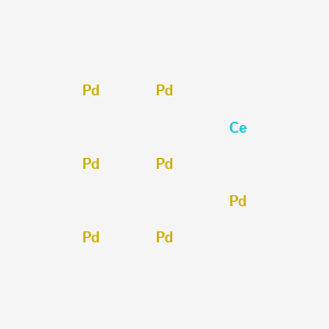 molecular formula CePd7 B14440482 Cerium--palladium (1/7) CAS No. 80261-98-9