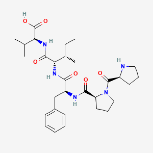 L-Prolyl-L-prolyl-L-phenylalanyl-L-isoleucyl-L-valine