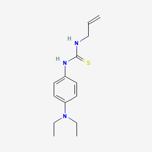 Urea, 1-allyl-3-(p-diethylaminophenyl)-2-thio-