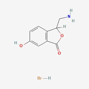 3-Aminomethyl-6-hydroxyphthalide hydrobromide