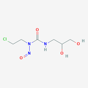 N-(2-Chloroethyl)-N'-(2,3-dihydroxypropyl)-N-nitrosourea