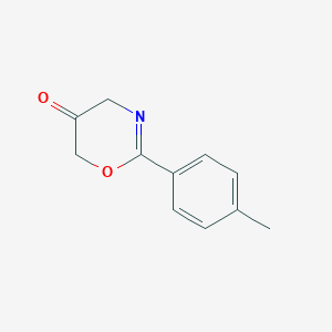 4H-1,3-Oxazin-5(6H)-one, 2-(4-methylphenyl)-