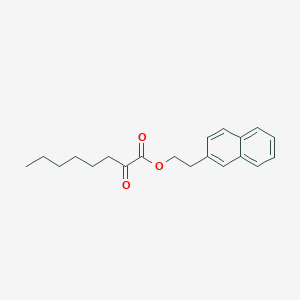 2-(Naphthalen-2-YL)ethyl 2-oxooctanoate